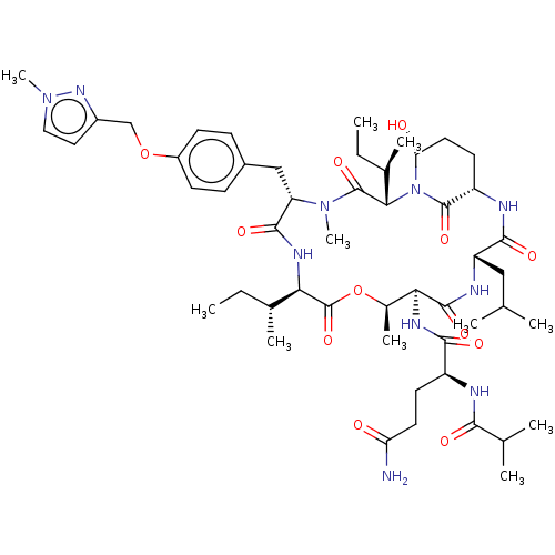Chemical structure of BindingDB Monomer ID 50612151
