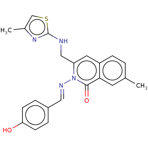 Chemical structure of BindingDB Monomer ID 50612373