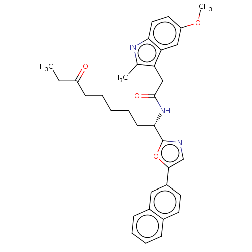 Chemical structure of BindingDB Monomer ID 50612444