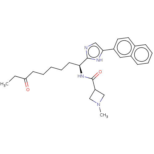 Chemical structure of BindingDB Monomer ID 50612447