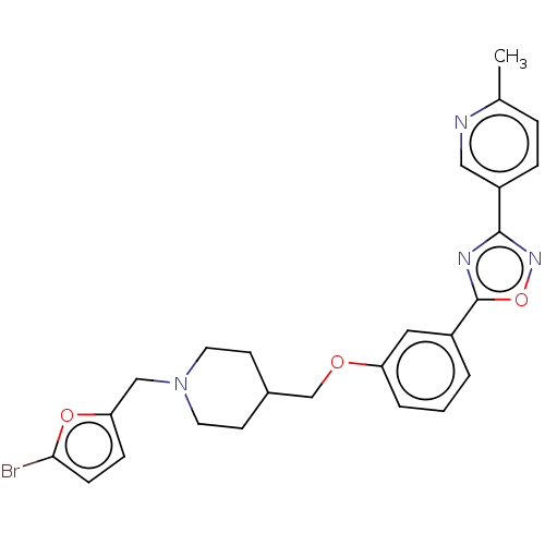 Chemical structure of BindingDB Monomer ID 50612519