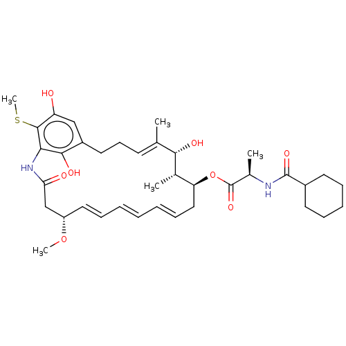 Chemical structure of BindingDB Monomer ID 50612536