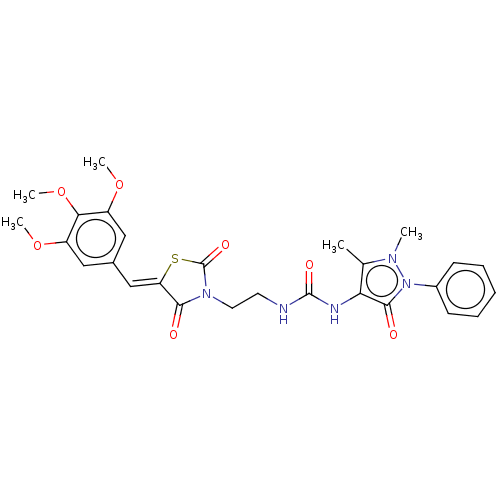 Chemical structure of BindingDB Monomer ID 50612555