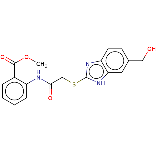 Chemical structure of BindingDB Monomer ID 50612672