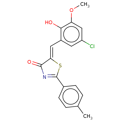 Chemical structure of BindingDB Monomer ID 50612681