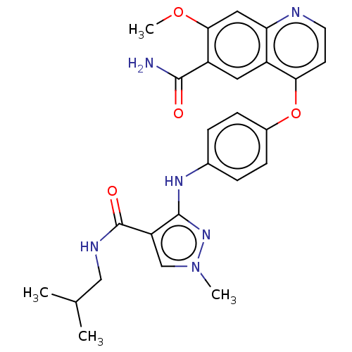 Chemical structure of BindingDB Monomer ID 50612825