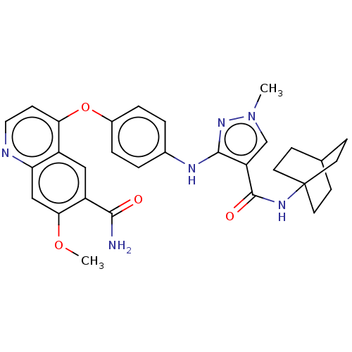 Chemical structure of BindingDB Monomer ID 50612829