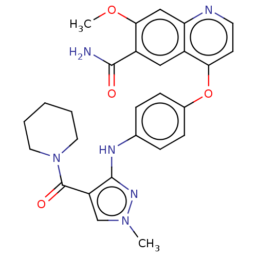 Chemical structure of BindingDB Monomer ID 50612830
