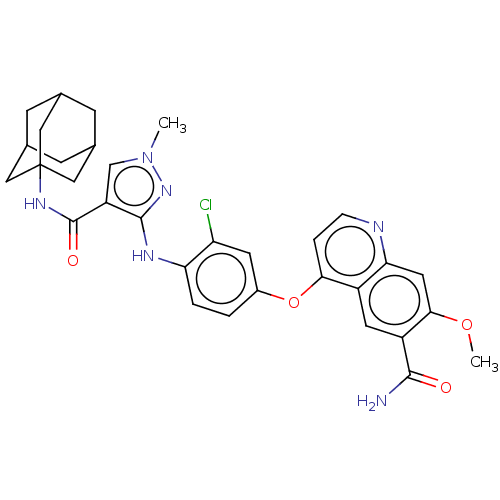 Chemical structure of BindingDB Monomer ID 50612842