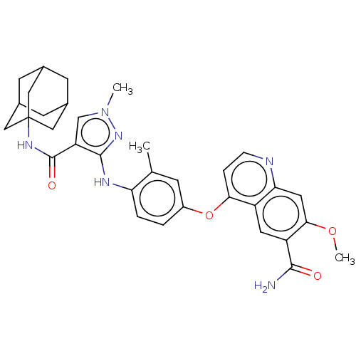Chemical structure of BindingDB Monomer ID 50612844
