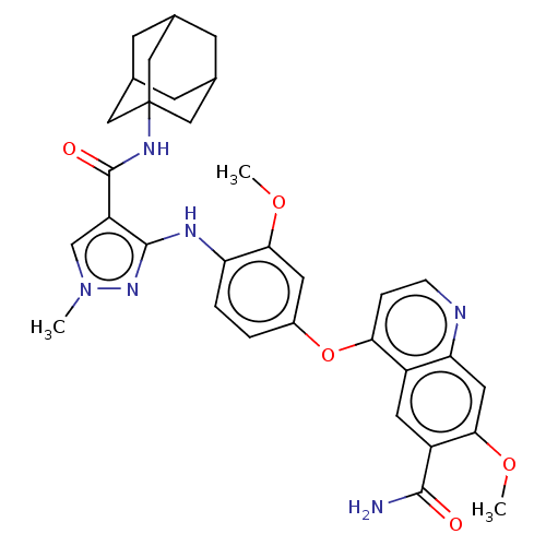 Chemical structure of BindingDB Monomer ID 50612845