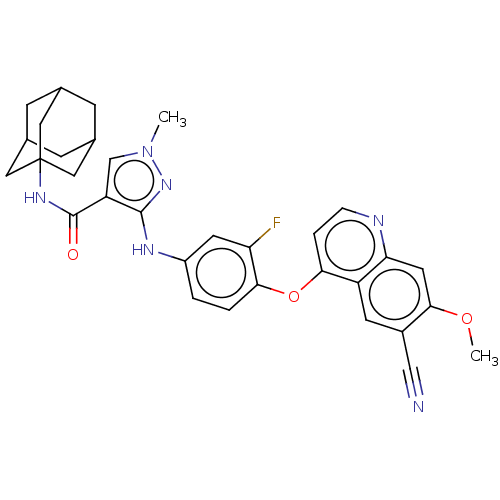 Chemical structure of BindingDB Monomer ID 50612847