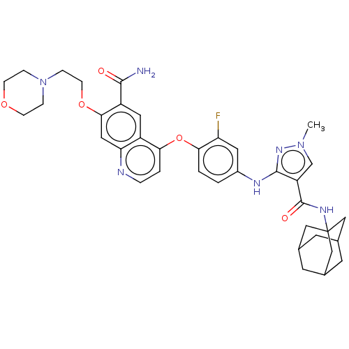 Chemical structure of BindingDB Monomer ID 50612848
