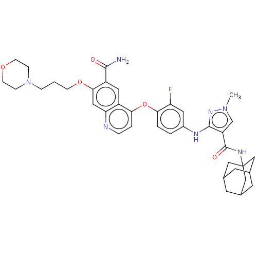 Chemical structure of BindingDB Monomer ID 50612849