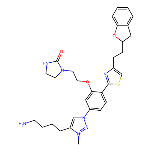 Chemical structure of BindingDB Monomer ID 50612881