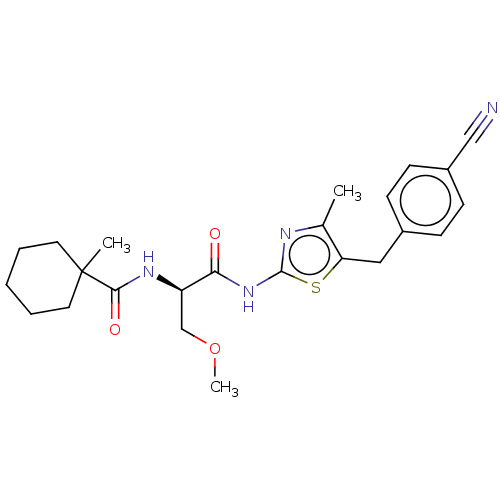 Chemical structure of BindingDB Monomer ID 50612982