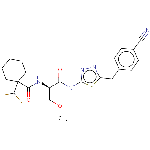Chemical structure of BindingDB Monomer ID 50612986