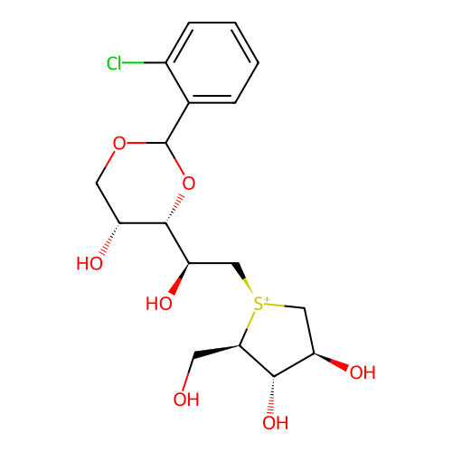 Chemical structure of BindingDB Monomer ID 50613001