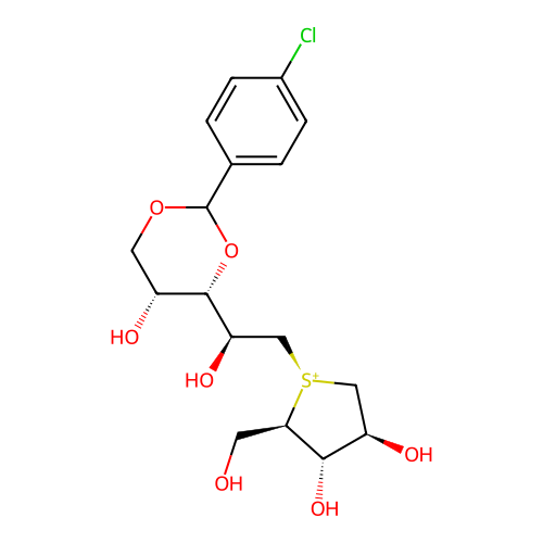 Chemical structure of BindingDB Monomer ID 50613003