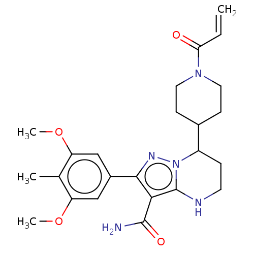 Chemical structure of BindingDB Monomer ID 50613207
