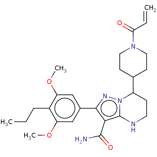 Chemical structure of BindingDB Monomer ID 50613209