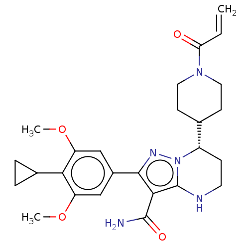 Chemical structure of BindingDB Monomer ID 50613221