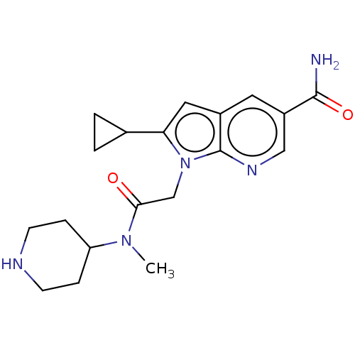 Chemical structure of BindingDB Monomer ID 50613279