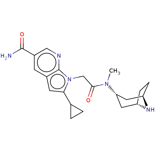 Chemical structure of BindingDB Monomer ID 50613281