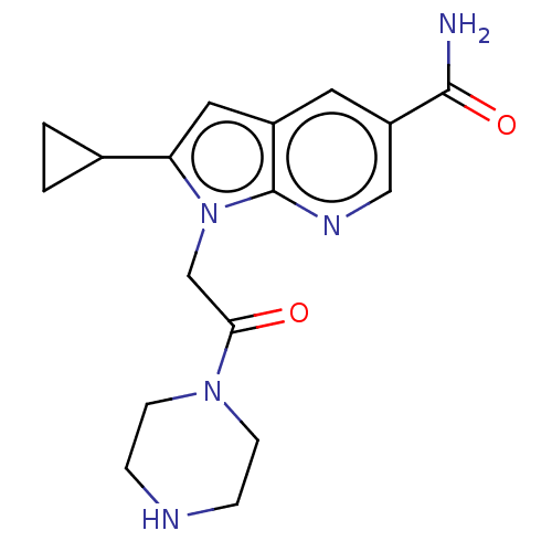 Chemical structure of BindingDB Monomer ID 50613282
