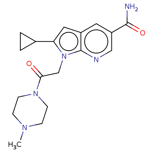 Chemical structure of BindingDB Monomer ID 50613283