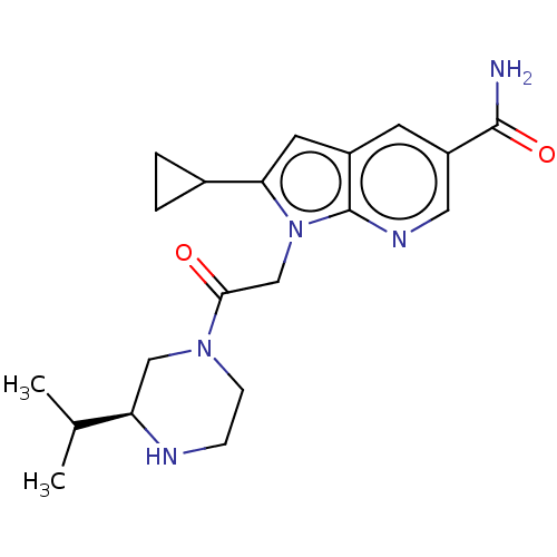 Chemical structure of BindingDB Monomer ID 50613284