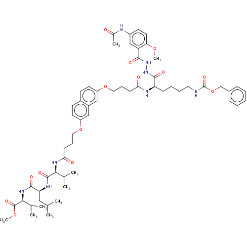 Chemical structure of BindingDB Monomer ID 50613434