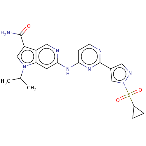 Chemical structure of BindingDB Monomer ID 50613695