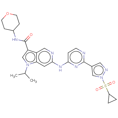Chemical structure of BindingDB Monomer ID 50613699