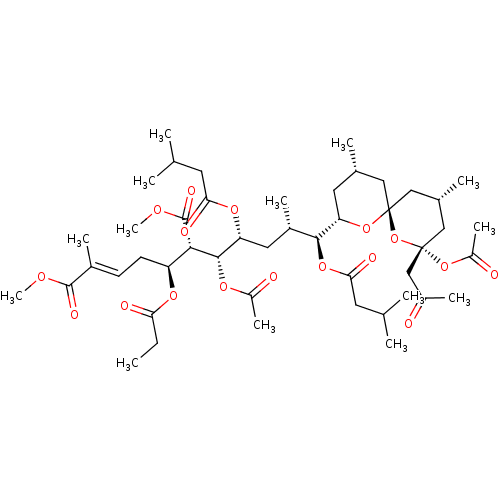 Chemical structure of BindingDB Monomer ID 50613781