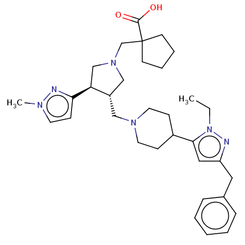Chemical structure of BindingDB Monomer ID 50613886