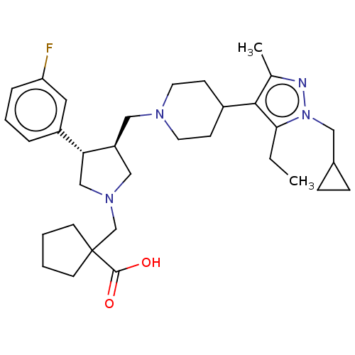 Chemical structure of BindingDB Monomer ID 50613887