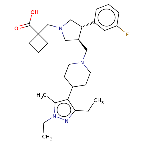 Chemical structure of BindingDB Monomer ID 50613891