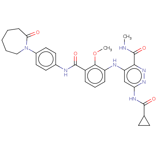 Chemical structure of BindingDB Monomer ID 50613971