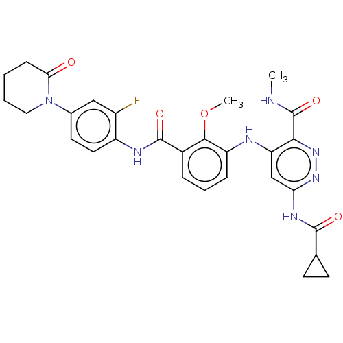 Chemical structure of BindingDB Monomer ID 50613974