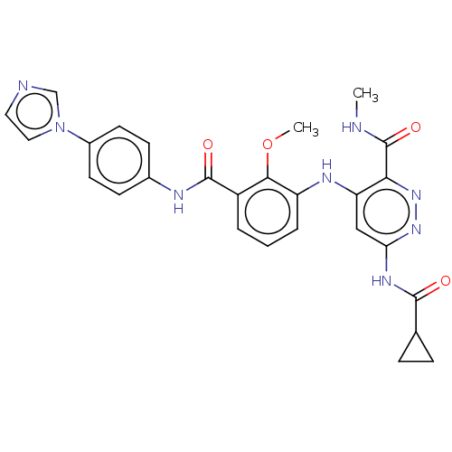 Chemical structure of BindingDB Monomer ID 50613984