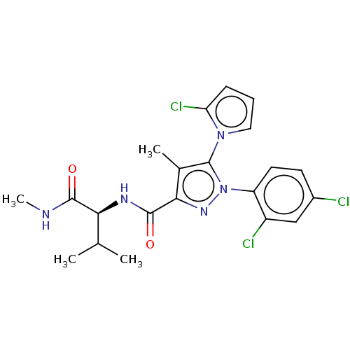 Chemical structure of BindingDB Monomer ID 50614195
