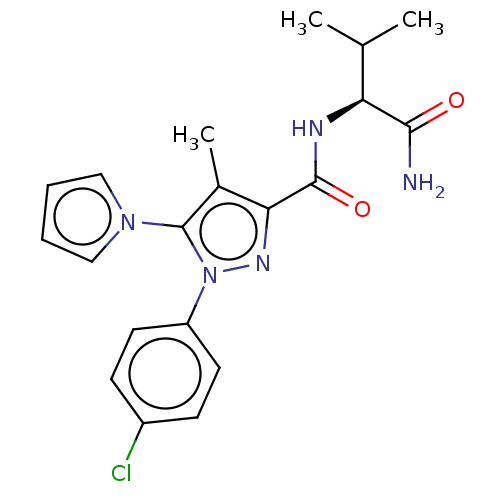 Chemical structure of BindingDB Monomer ID 50614198