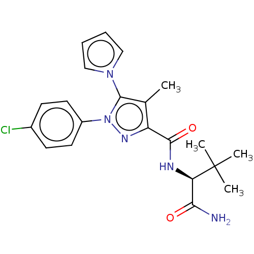 Chemical structure of BindingDB Monomer ID 50614199