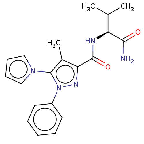 Chemical structure of BindingDB Monomer ID 50614201