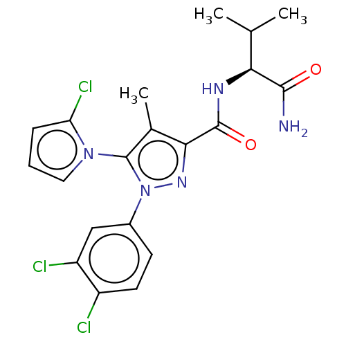 Chemical structure of BindingDB Monomer ID 50614203
