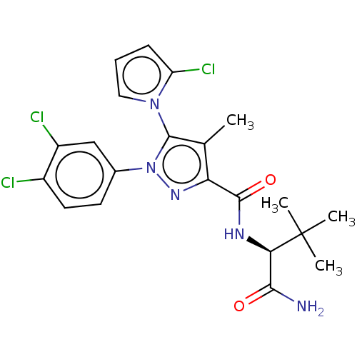Chemical structure of BindingDB Monomer ID 50614204
