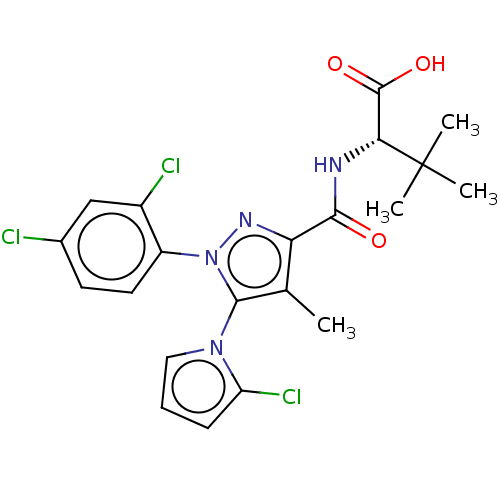 Chemical structure of BindingDB Monomer ID 50614227