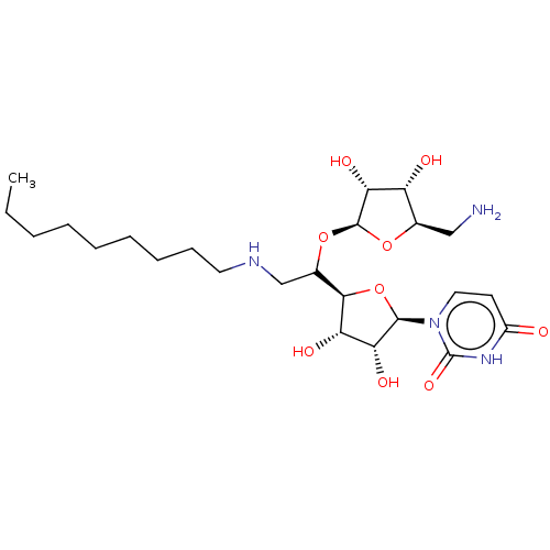 Chemical structure of BindingDB Monomer ID 50614434