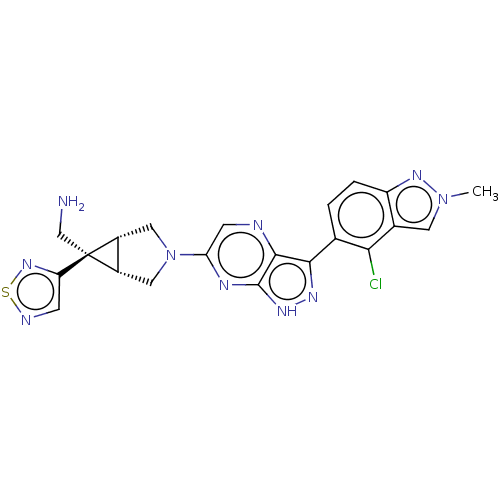 Chemical structure of BindingDB Monomer ID 50615013